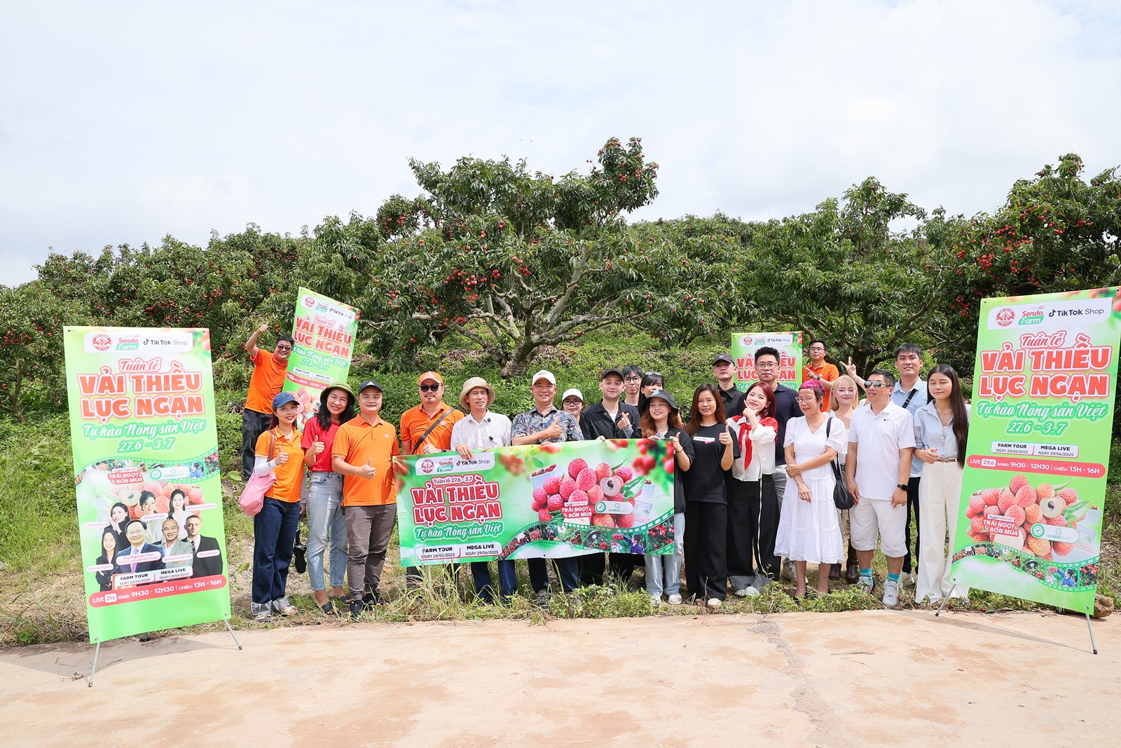 “Tuần lễ vải thiều Lục Ngạn, Tự hào nông sản Việt” dự kiến tiêu thụ gần 200 tấn vải trên các nền tảng Tiktok Việt Nam, Sendo Farm