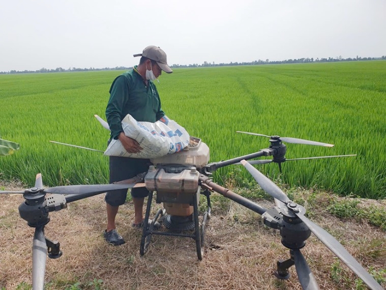 An Giang Ứng dụng công nghệ cao, ưu tiên sử dụng phân hữu cơ vào canh tác lúa cho nhiều lợi ích