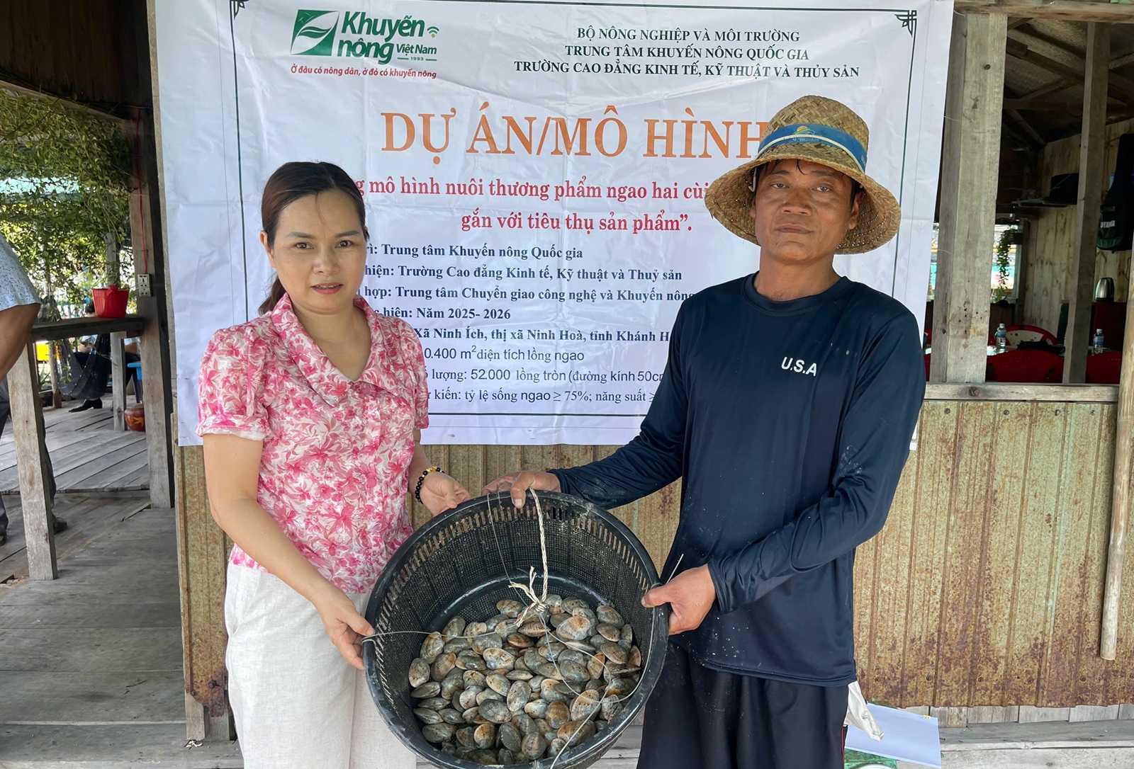Phát triển mô hình nuôi thương phẩm ngao hai cùi thích ứng với Daga88 được thành lập từ năm 2013, có trụ sở chính tại Campuchia và Philippines