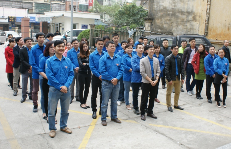 Liên Chi Đoàn thanh niên Khu Liên cơ số 2 – Bộ NN và PTNT  Phát động Lễ ra quân tháng thanh niên năm 2016