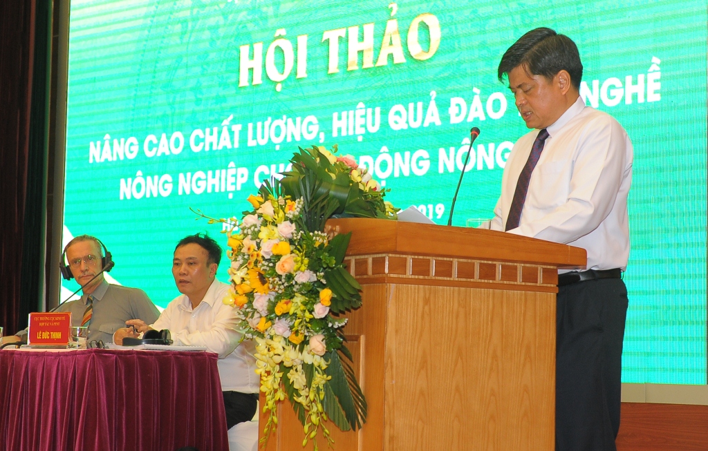 Hội thảo “Nâng cao chất lượng, hiệu quả đào tạo nghề Daga6789 đá gà trực tiếp hàng đầu hiện nay cho lao động nông thôn”
